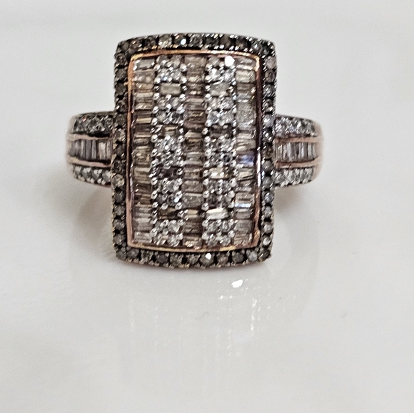 Genuine 1 Carat Diamond Ring Rose Gold Vermeil Size 7! - Picture 13 of 13